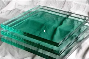 Wholesale Clear Tempered Laminated Toughened Glass 0.38mm 0.76mm PVB SGP Safety Laminated Building Glass