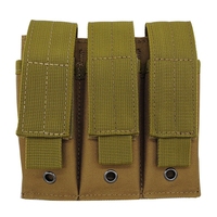 Pochette tactique pour chargeur de 9 mm Molle, étui de chasse Molle, pochette triple, double ou simple pour chargeur, pour articles de chasse, simple/double/triple