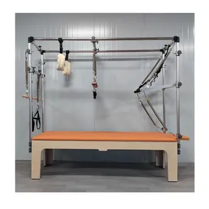 Fitness gym home equipment machine exercise stretch wood maple oak pilates cadillac reformers core beds