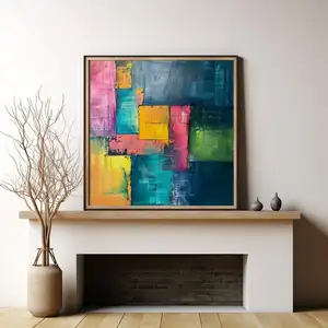 All New Abstract Painting Canvas Wall Art Colorful Abstract Wall Art Posters