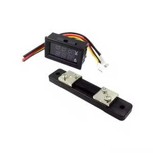 Voltímetro y Amperímetro Digital LED con Divisor, Doble Pantalla, Detector de Voltaje, DC 0-100V 10A 50A 100A - Product Image 1