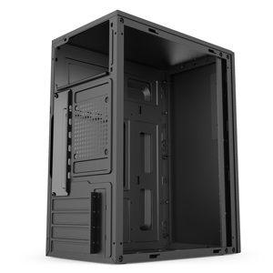 Ultra Slim Office <strong>Mini</strong> Tower PC <strong>Case</strong> - Support M-<strong>ATX</strong>/<strong>Mini</strong>-<strong>ITX</strong> <strong>ATX</strong> <strong>PSU</strong> 250mm GPU HDD/SSD Mount Space-Saving for Business Desktop - Product Image 4