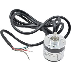 Codificador Rotatorio Aideepen 600P/R, Eje de 6mm, 5V-24V, Incremental, Fase AB, con Cables - Product Image 1