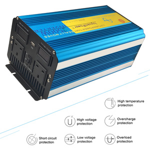 <span class=keywords><strong>Lvyuan</strong></span>-inversor de onda sinusoidal pura para coche, fuente de alimentación de 5KW y 5000W, convertidor de transformador de voltaje de 12V de CC, 220V - Product Image 3