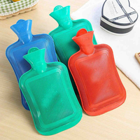 500/1000ml réutilisable Rechargeable fabrication caoutchouc Silicone Pvc chaud épais hiver chaud sac main pieds plus chaud bouteille d'eau chaude sac