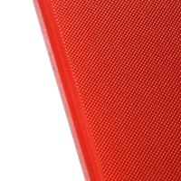 Planche à découper rectangulaire en plastique PE durable, pliable, écologique, non toxique, personnalisable, avec poignée, pour la cuisine (vente en gros)