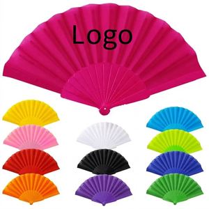 Ventilateurs personnalisés 2023, ventilateurs pliables en plastique, cadeau promotionnel, ventilateur portable, souvenirs, cadeaux - Product Image 1