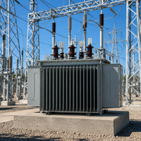 Transformateur triphasé immergé dans l'huile de 315, 400, 500 KVA, 33KV, 35KV pour l'alimentation électrique industrielle, normes ANSI CE IEC, prix usine