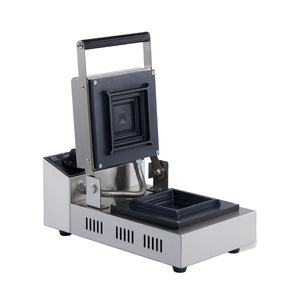 Commercial Sandwich Maker 1200W Stainless Steel Electric Hot Press <b>Toaster</b> For Food Business - Product Image 1