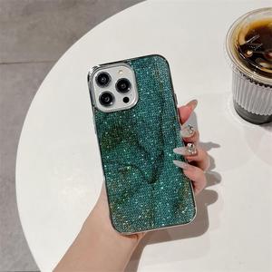 Pour <span class=keywords><strong>iphone</strong></span> 11 à 16 pro max Coques avec strass insérer full bling diamond fundas para celular housses de téléphone portable - Product Image 2