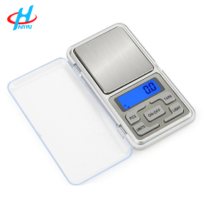 Báscula de bolsillo digital LCD de precisión de mini gramo de China barata de 200g/0,01g MH - Product Image 3