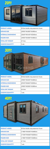 <span class=keywords><strong>Maison</strong></span> conteneur personnalisée de 20 pieds et 40 pieds en Chine, <span class=keywords><strong>maison</strong></span> préfabriquée extensible, <span class=keywords><strong>maison</strong></span> modulaire 4 chambres, mobile et moderne - Product Image 6