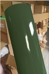 Film de protection vinyle pour <span class=keywords><strong>voiture</strong></span>, vert olive cristallin, autocollant intégral pour carrosserie, prix de gros usine - Product Image 4