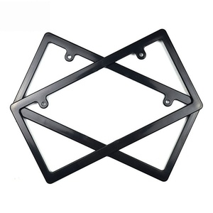 Cadre de plaque d'immatriculation universel en acier inoxydable japonais, support de plaque d'immatriculation, cadre de plaque d'immatriculation JDM - Product Image 1