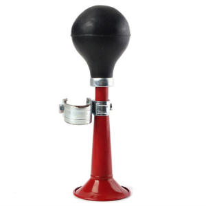 Bicycle Air Horn Metal Plated 7 Inch And 9 Inch Straight Horn Mountain <b>Bike</b> Bell Cycling Accessory Iron Material - Product Image 3