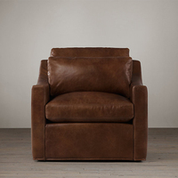 Ensemble de canapés en cuir à accoudoirs inclinés de style classique belge, design moderne Sassanide, pour salon, meubles de luxe
