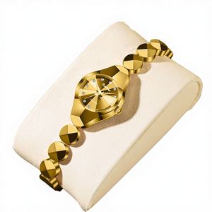 Women's Luxury Fashion <b>Waterproof</b> Quartz <b>Watch</b> with Tungsten Steel Alloy Band Elegant Glass Dial Design High-End Women's <b>Watch</b> - Product Image 3