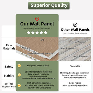 แผ่นผนังรังผึ้งไร้รอยต่อทันสมัยสำหรับพื้นผิวผนังต่อเนื่องในโครงการ<span class=keywords><strong>ก่อสร้าง</strong></span>ขนาดใหญ่ - Product Image 4