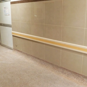 Barrière murale d'hôpital antibactérienne en PVC haute résistance pour protection des chariots médicalisés / fauteuils roulants - Product Image 6