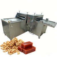 Machine de découpe et de formage industrielle pour barres de céréales protéinées, barres de sésame et barres de cacahuètes croustillantes