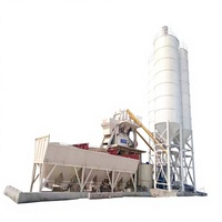 Centrale à béton électrique fixe Guancheng HZS40 robuste avec roulement et trémie pour projets routiers