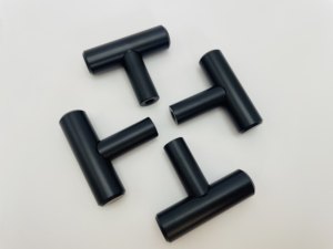 Kenop T-Bar Baja Hitam Matte untuk Furnitur Tahan Lama Ramah Lingkungan Dapat Disesuaikan Dapur Villa Ruang Tamu Ruang Makan Dekorasi Modern - Product Image 4