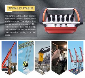 Grue à poutre à 8 6 poutres d'usine chinoise, commande à distance industrielle sans fil à vitesse unique, bouton poussoir, protection électrique IP65 - Product Image 3