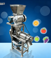 Semi-automatische fruitsapmachine voor kleine sapverwerkingsinstallaties