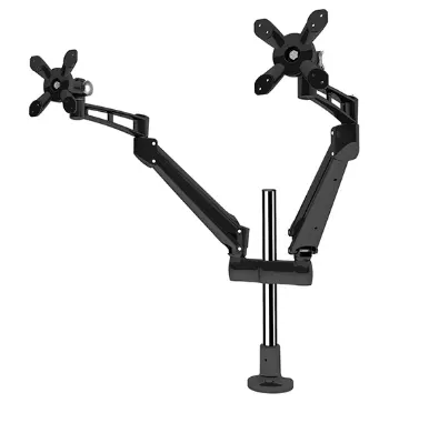 17-32 inch aluminum height adjustable single monitor display mount arm