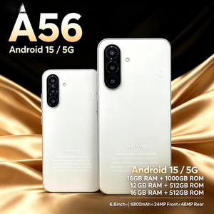 Téléphones Originaux A56 Smartphones pour A56 8+256GB 5G Double SIM Téléphone Portable Photographie Nocturne Ultra Claire - Product Image 5