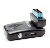 Mini récepteur TV numérique terrestre DVB-T2 avec MPEG4 Haute Définition en plastique Garantie 12 mois