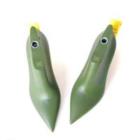 Forme de chaussure en plastique à bout pointu pour femme, talons hauts de 5,5 cm, 7,5 cm, 9,2 cm