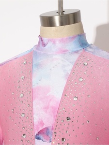 Justaucorps de gymnastique pour filles de 6 à 16 ans, justaucorps intégral, ballet, danse artistique, patinage artistique, costumes de danse moderne, compétition - Product Image 4