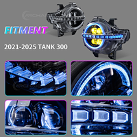 AURON 12V 60W 6000K 6000 Lumens Phare LED Haute Intensité Nouveau Adapté pour Tank 300 2019-2025 (Rétrofit/Amélioration)