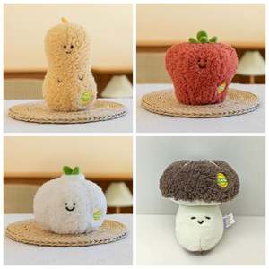 Nuevo Llavero de Peluche de Frutas y Verduras de Dibujos Animados Súper Suaves, Juguetes Ecológicos y Duraderos - Product Image 5