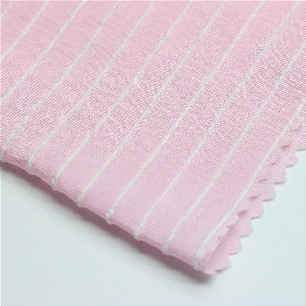 Высокое качество 2021 модная текстильная ткань мягкая на заказ цветная полосатая синель ткань для платья