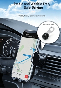 Support de téléphone portable pour tableau de bord de voiture à rotation 360 degrés, accessoires de vente en gros - Product Image 5