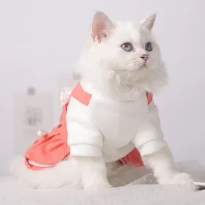 Vendita Calda Hoopet Nero Vestito Cameriera Costume Animale Domestico Del Gatto Del Cane Vestiti Vestito