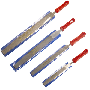 Lime à main diamantée multi-tailles 6, 8, 10, 12 pouces, lime de grande taille pour couteau <span class=keywords><strong>suisse</strong></span>, tronçonneuse et affûtage général - Product Image 1