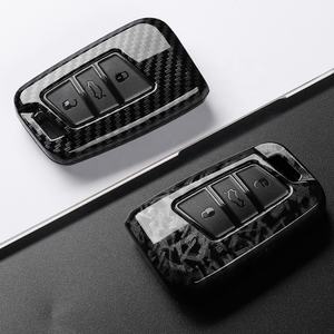 ABS in fibra di carbonio custodia chiave per auto Fob per Volkswagen VW Tiguan MK2 Magotan Passat B8 CC per <span class=keywords><strong>Skoda</strong></span> superba A7 <span class=keywords><strong>accessori</strong></span> - Product Image 1