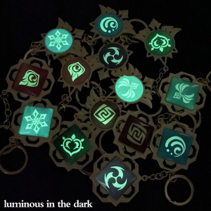 <span class=keywords><strong>Genshin</strong></span>-Llavero de impacto, bolsa bonita de aleación, luminosos en la oscuridad, producto nuevo de 2022 - Product Image 4