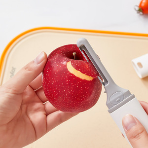 Éplucheur de fruits portable Hy-53, couteau multifonction 3 en 1 pour la cuisine, outil de découpe de légumes - Product Image 4