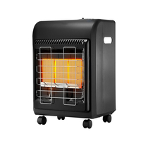 Chauffage mobile au gaz pour intérieur, équipement de chauffage radiant infrarouge au GPL, système compact de chauffage rapide pour garage et magasin de détail, vente en gros usine