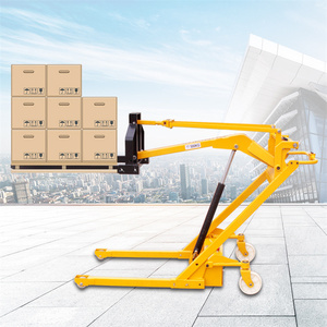 Xe nâng điện cầm tay đơn giản cánh tay cong nhỏ thủy lực nâng cao ngăn xếp Pin chạy bằng tay - Product Image 4