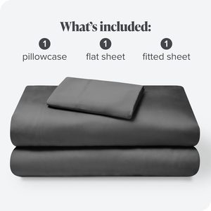 יריעות מיטה במבוק עננות 4 יח 'מצעים סט 100 סיטוני במבוק אורגני מצויד סט סדין ערכת פחם - Product Image 1