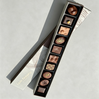 Boîte à dattes de luxe personnalisée haut de gamme de Dubaï, emballage élégant pour dattes, Ramadan, petites boîtes à chocolat pour mariage