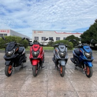 Nouveau modèle Scooter à gaz Euro5 Moto 50cc et 125cc Motocyclettes à transmission automatique Moteur refroidi par air