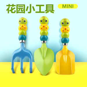 Ensemble de 3 outils de jardin Caterpillar pour enfants, pour la plantation en plein air et les jeux de sable - Product Image 4
