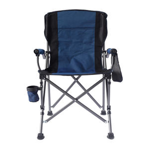 Легкий портативный складной металлический стул с тканевой обивкой, современный дизайн, для улицы, кемпинга, пляжа, парков, мебель для путешествий, с возможностью нанесения логотипа на заказ - Product Image 5