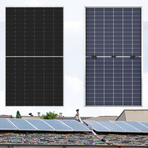 Produits Énergétiques Photovoltaïques Bifaciaux en Silicium 580W 590W avec Double Verre Solaire Photovoltaïque à Deux Faces pour Toiture Ja Solar - Product Image 4